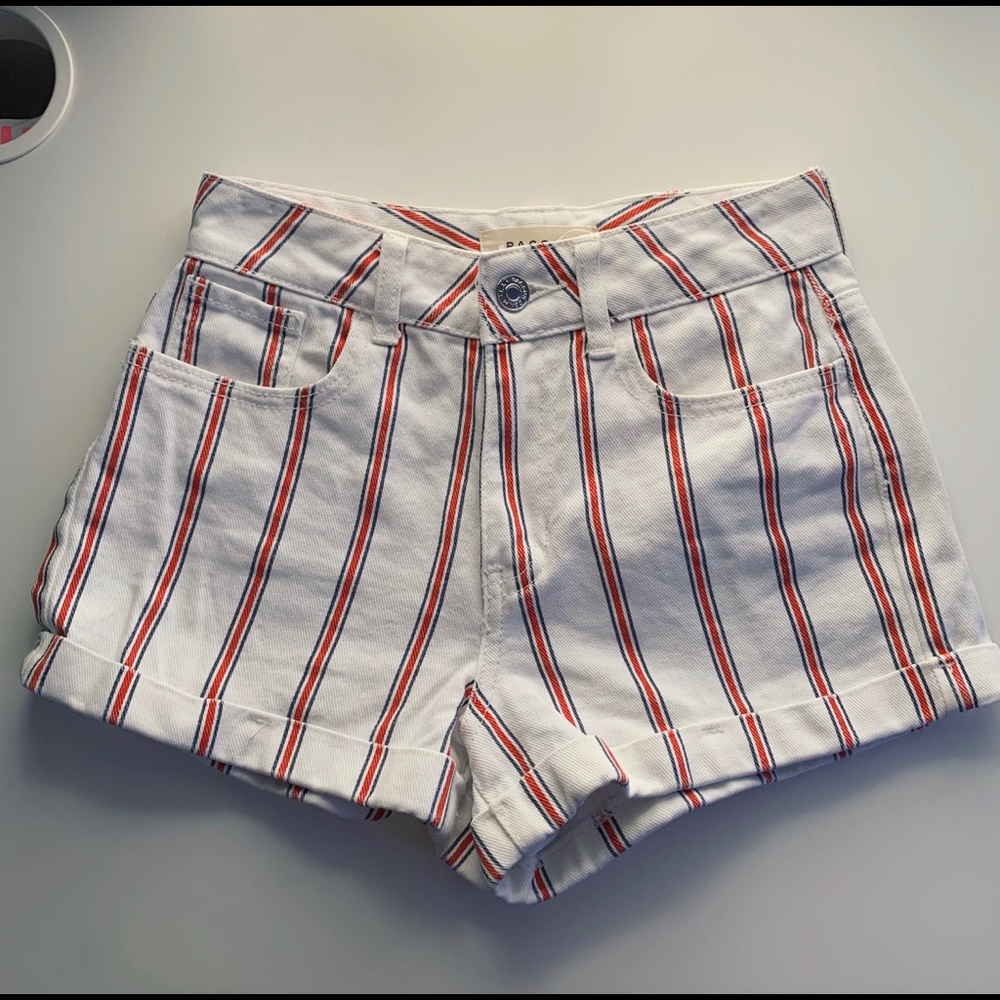 pacsun striped shorts!!